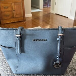 Michael Kors Slate Blue Tote